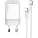 Зарядное устройство ColorWay GaN Mini (30W) PD Port PPS USB-C белый + cable Type-C (CW-CHS054PDC-WT) CW-CHS054PDC-WT фото 4