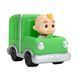 Машинка CoComelon Mini Vehicles Зелений сміттєвоз CMW0014 фото 2