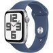 Смарт-часы Apple Watch SE 2 GPS 44mm Silver Aluminium Case with Denim Sport Band M/L (MXER3) MXER3 фото 1