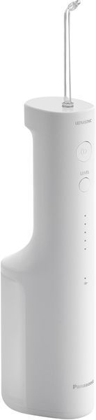 Ирригатор Panasonic портативний, чаша 200 мл, Li-ion аккум. в компл., 2 насадки, белый EW-DJ66-W321 фото