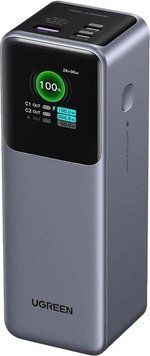 Универсальная батарея Ugreen PB722 Nexode 25000mAh (200W) Gray (35525) 35525B фото