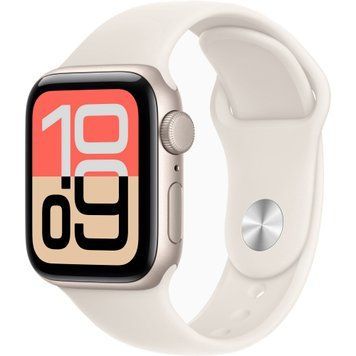 Смарт-часы Apple Watch SE 3 GPS 40mm Starlight Aluminium Case with Starlight Sport Band S/M (MEH34) MEH34 фото
