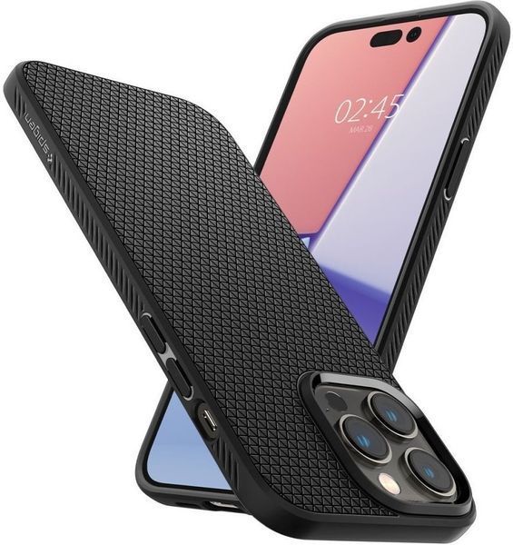 Накладка Spigen для Apple iPhone 14 Pro Liquid Air Matte Black (ACS04957) ACS04957 фото