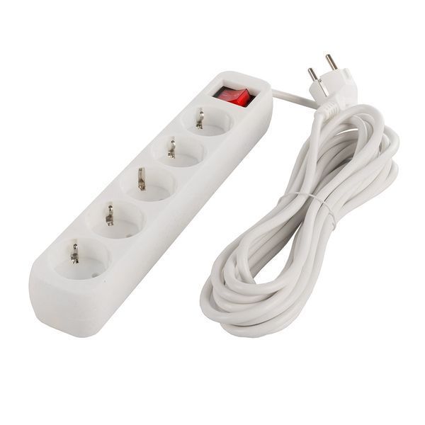 Мережевий фільтр СolorWay 5 розеток/2M White (CW-PSEA52W) CW-PSEA52W фото