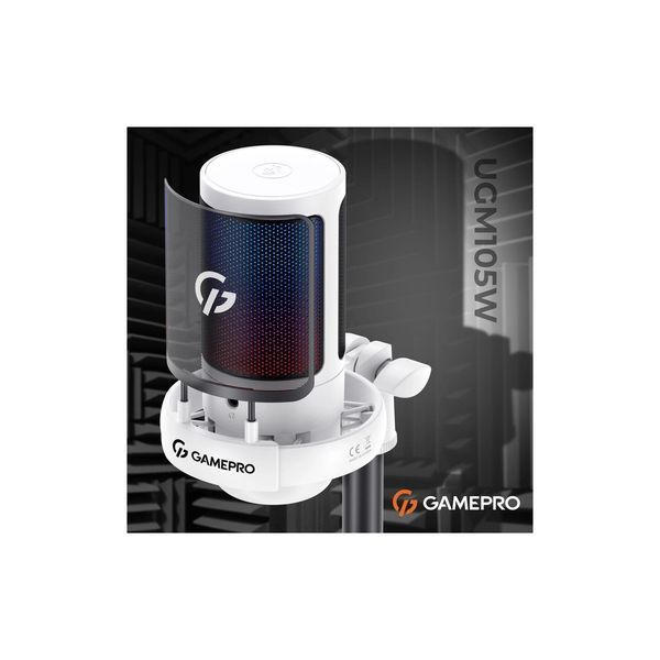 Мікрофон GamePro UGM105W White (UGM105W) UGM105W фото