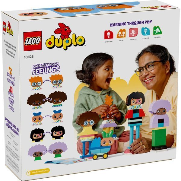 Конструктор LEGO DUPLO Town Конструктор людей с сильными эмоциями 71 деталей (10423) 10423 фото