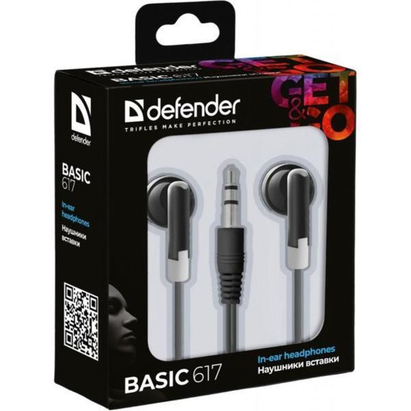 Наушники Defender Basic-617 Black (63617) 63617 фото