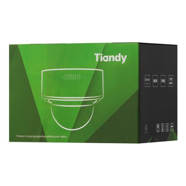 Камера IP Tiandy TC-C35MS Spec:I3/A/E/Y/M/S/H/2.7-13.5mm/V4.0, 5MP, Starlight Dome, 2.7-13.5mm AVF, f/1.6, IR30m, PoE, IP66, IK10 TC-C35MS фото