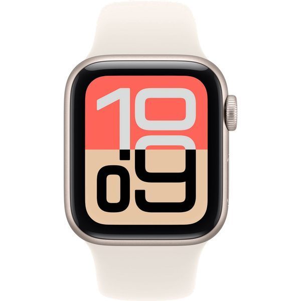 Смарт-часы Apple Watch SE 3 GPS 40mm Starlight Aluminium Case with Starlight Sport Band S/M (MEH34) MEH34 фото