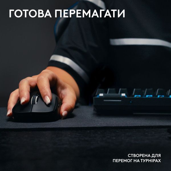 Мишка Logitech G Pro X Superlight 2 Lightspeed Wireless Black (910-006630) 910-006630 фото