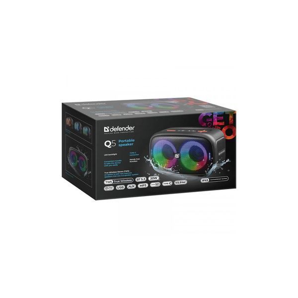 Акустична система Defender Q5 Black (65305) 65305 фото