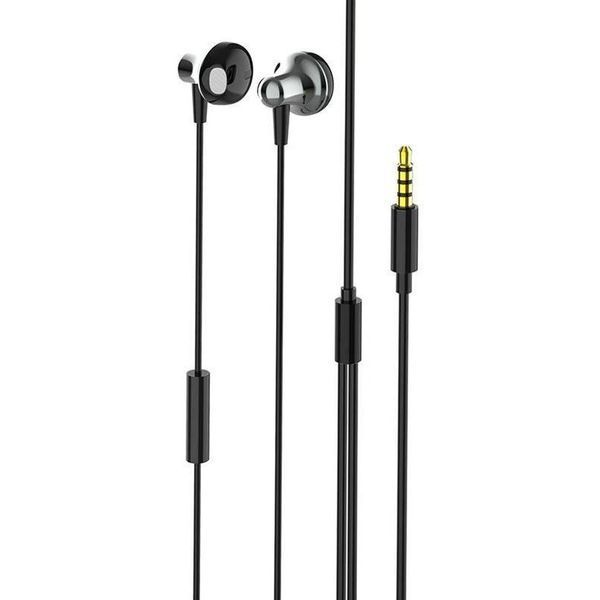 Наушники ColorWay 3.5 mm Wired Earphone Blast 1 Black (CW-WD01BK) CW-WD01BK фото