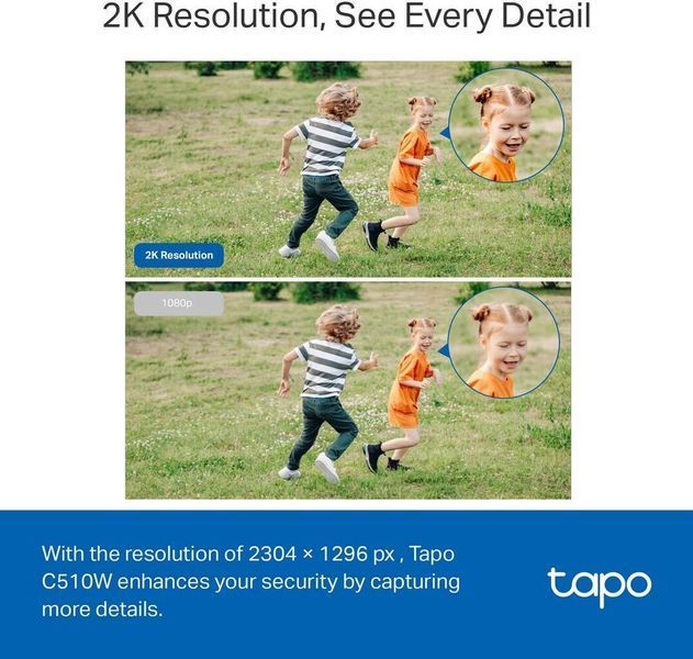 IP-камера TP-LINK Tapo C510W 3MP N300 внешняя поворотная TAPO-C510W фото