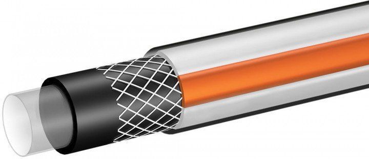 Шланг садовий Neo Tools Optima, 1/2", 50м, 4 шари, до 25бар, -20&hellip;+60&deg;C 15-822 фото