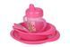 Набор для кормления Nuvita 12м+ 5 предметов (розовый) NV1495Pink фото 1