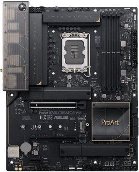 Материнcька плата ASUS PROART B760-CREATOR WIFI s1700 B760 4xDDR5 M.2 HDMI DP Wi-Fi BT ATX 90MB1FY0-M1EAY0 фото