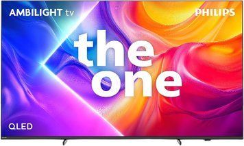 Телевизор 75" Philips QLED 4K 144Hz Smart Titan OS Black Ambilight 75PUS9010/12 фото
