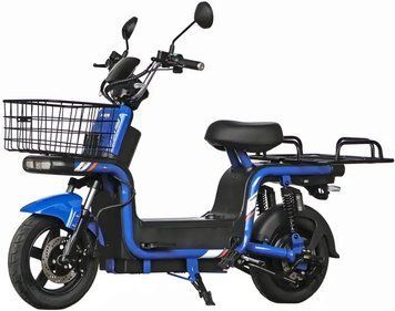 Электроскутер Maxxter RUNNER Black-Blue RUNNER (Black-Blue) фото