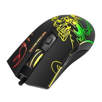 Мишка Marvo M209 LED USB Black (M209) M209 фото