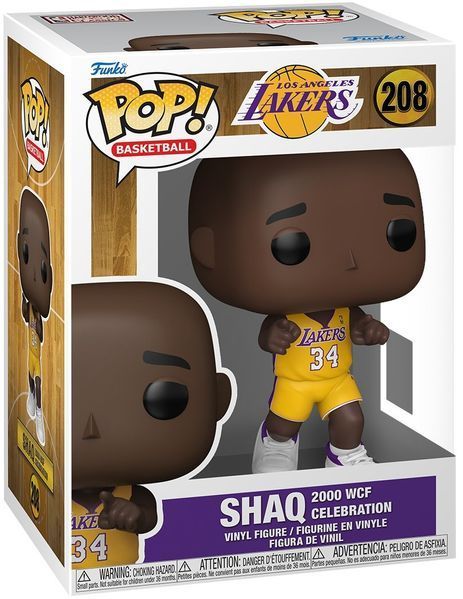 Фигурка Funko POP NBA: Lakers - Shaquille O'Neal (00 WCF Celebration) 5908305250005 фото