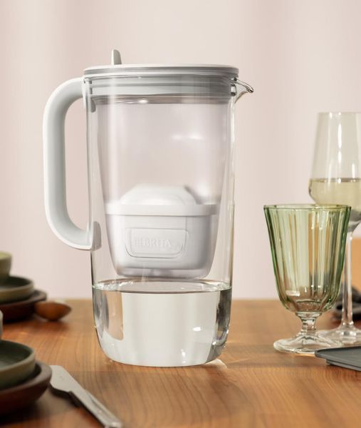 Brita Фильтр-кувшин Glass Jug One, стеклянный, 2.5л, синий 1050452 фото