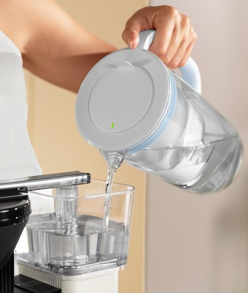 Brita Фильтр-кувшин Glass Jug One, стеклянный, 2.5л, синий 1050452 фото
