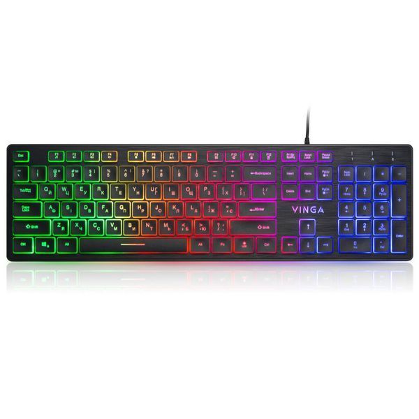 Клавиатура Vinga KB410 black KB410 black фото