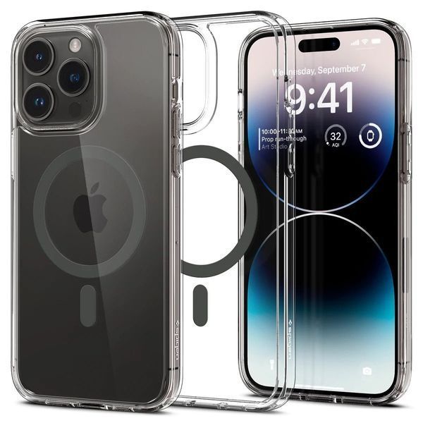 Накладка Spigen для Apple iPhone 14 Pro Ultra Hybrid MagFit Graphite (ACS04970) ACS04970 фото