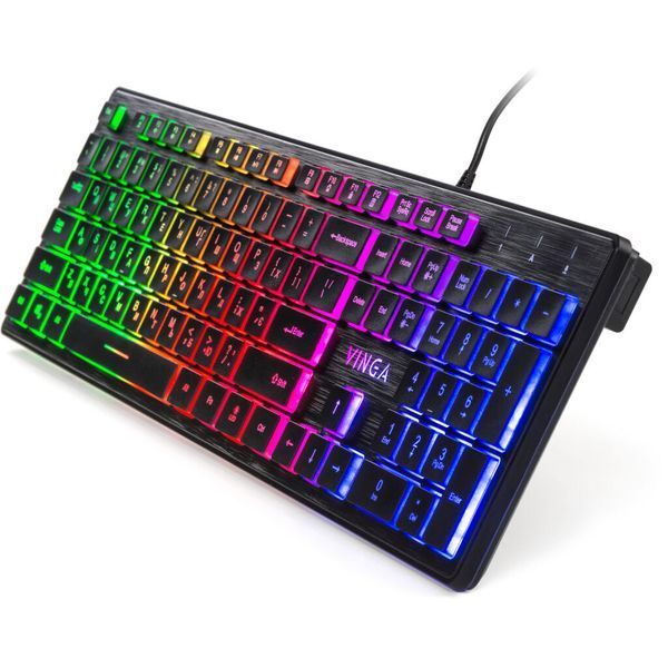 Клавиатура Vinga KB410 black KB410 black фото