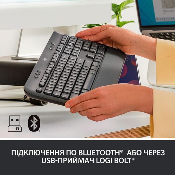 Клавиатура Logitech Signature K650 USB/Bluetooth UA Graphite (920-010945) 920-010945 фото