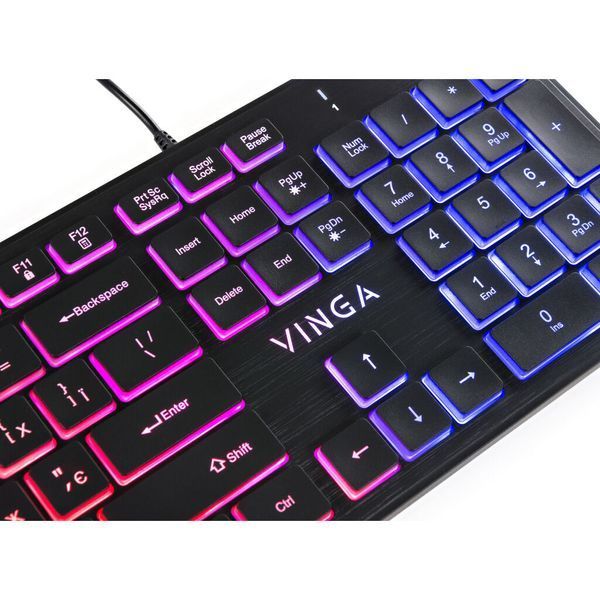 Клавиатура Vinga KB410 black KB410 black фото