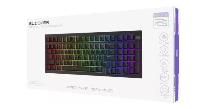 Клавиатура Proove Gaming Slicker Black (WKSL00022401) WKSL00022401 фото