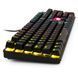Клавіатура Vinga KBGM-101 LED Red Switch USB Black (KBGM-101 Black) KBGM-101 Black фото 4