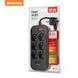 Мережевий фільтр-подовжувач СolorWay 6 розеток/4USB Black 2M (CW-CHE64B) CW-CHE64B фото 8