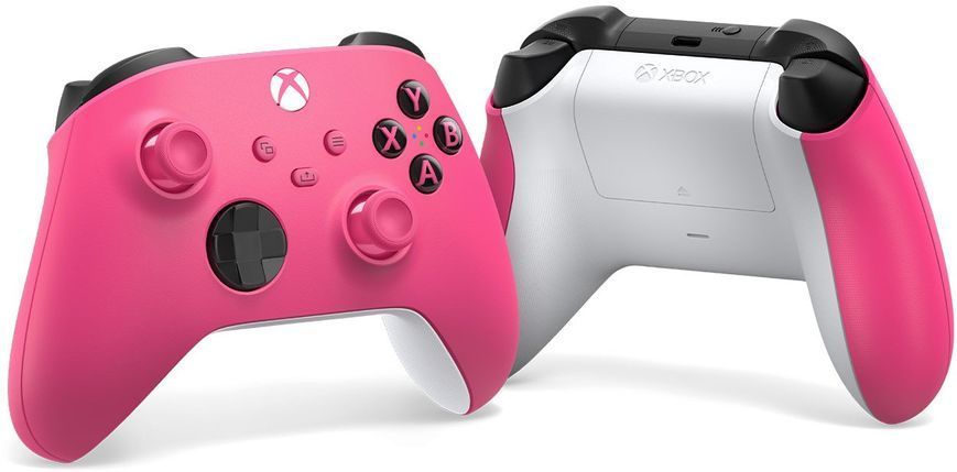 Игровой джойстик Microsoft Xbox Series X Wireless Controller with Bluetooth (Deep Pink) QAU-00083 фото