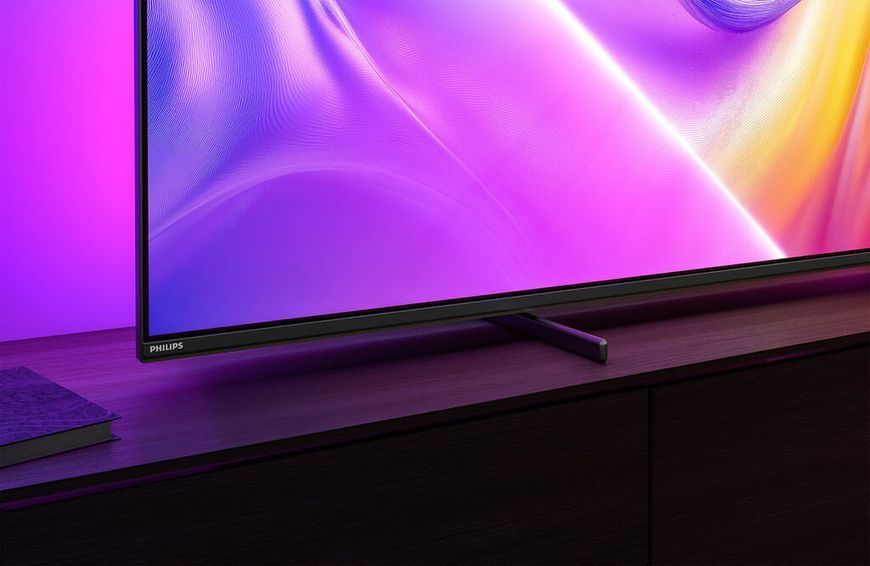 Телевизор 75" Philips QLED 4K 144Hz Smart Titan OS Black Ambilight 75PUS9010/12 фото