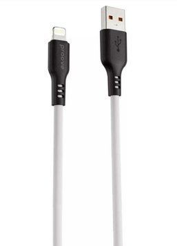 Кабель Proove Rebirth USB to Lightning 2.4A (1m) Black/White (CCRE60001102) CCRE60001102 фото