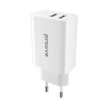Зарядное устройство для Proove Rapid 30W (2 USB + Type-C) Power Adapter White (WCRP30210002) WCRP30210002 фото