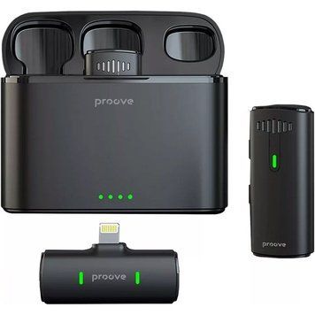 Мікрофон петличний Proove Demo Lightning Black (PMDM00010102) PMDM00010102 фото