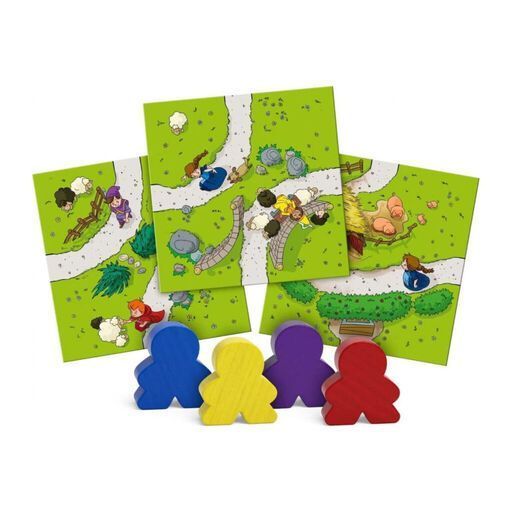 Настільна гра Feelindigo Каркассон для дітей (Carcassonne Junior) українська (FI22046) FI22046 фото