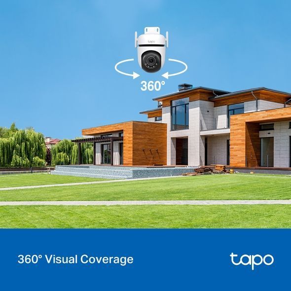 IP-Камера TP-LINK Tapo C520WS 4MP N300 1xFE LAN зовнішня поворотна TAPO-C520WS фото
