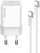 Зарядний пристрій ColorWay GaN Mini (35W) PD Port PPS USB-C білий cable Type-C (CW-CHS056PDC-WT) CW-CHS056PDC-WT фото 2
