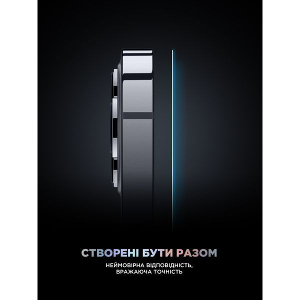Захисне скло ArmorStandart Supreme Black Icon 3D для Apple iPhone 16 Pro Max Black (ARM78038) ARM78038 фото
