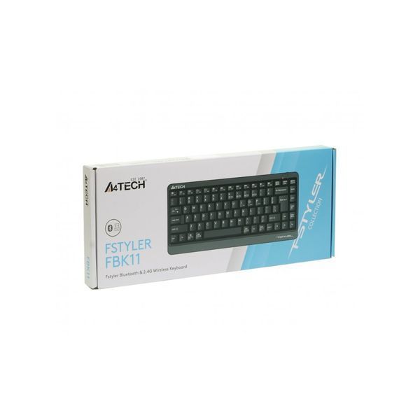 Клавиатура A4Tech FBK11 Wireless Grey (4711421965422) 4711421965422 фото