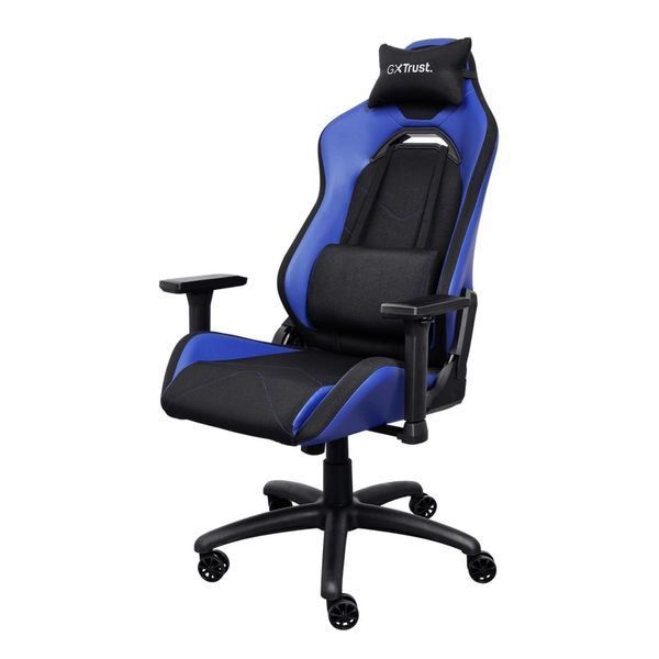 Крісло Trust GXT714B Ruya ECO, ПУ шкіра, 3D-Armrests, синій 25131_TRUST фото