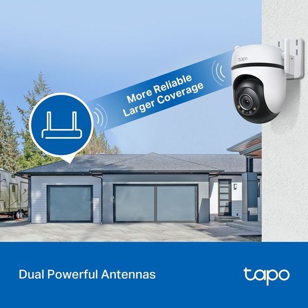 IP-Камера TP-LINK Tapo C520WS 4MP N300 1xFE LAN зовнішня поворотна TAPO-C520WS фото