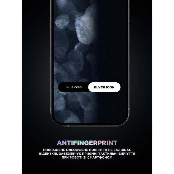 Захисне скло ArmorStandart Supreme Black Icon 3D для Apple iPhone 16 Pro Max Black (ARM78038) ARM78038 фото