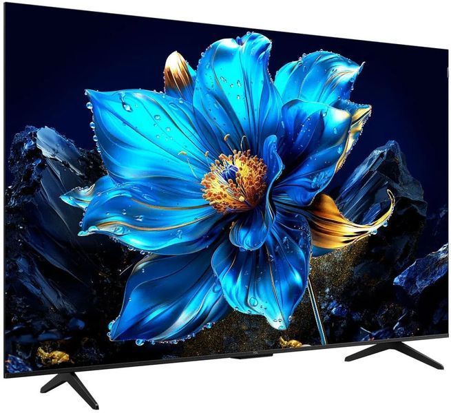 Телевизор 65" TCL QLED 4K 60Hz Smart Google TV Black 65T69C фото