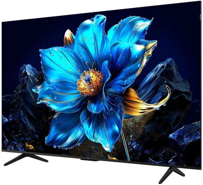 Телевизор 65" TCL QLED 4K 60Hz Smart Google TV Black 65T69C фото