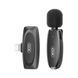 Мікрофон XO MKF08B з придушенням шуму lightning Black (XO MKF08B-IP) XO MKF08B-IP фото 1